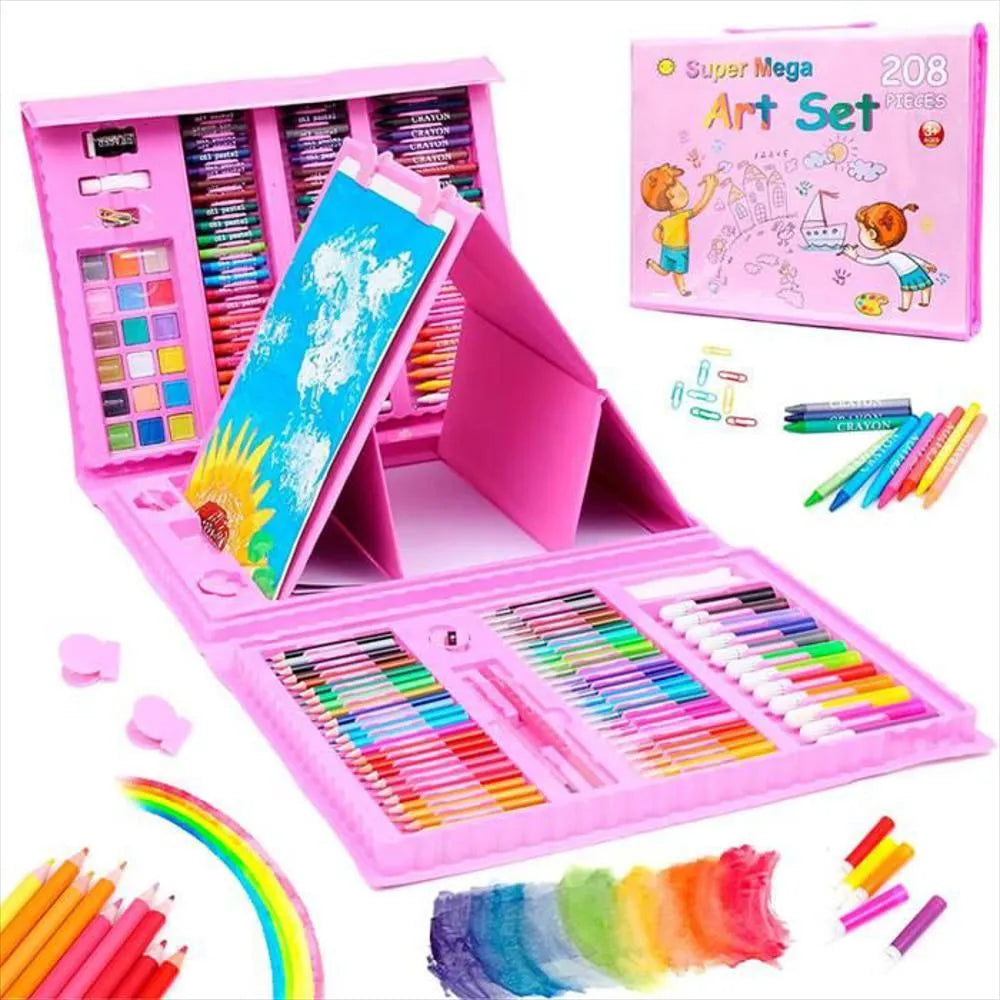 Set de arte 208 piezas para niños